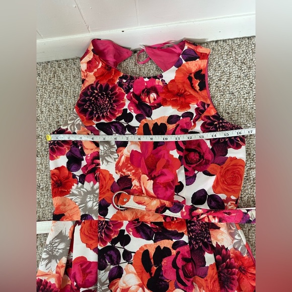 Eliza J Floral  Sleeveless Sheath Dress size 6 - Picture 7 of 11